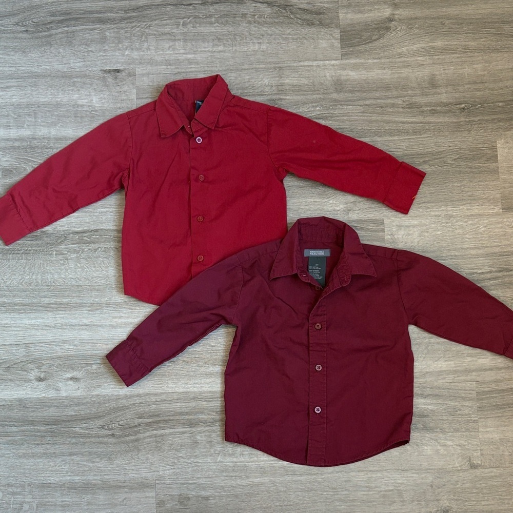Jonathan Strong/Kenneth Cole Reaction toddler boys button down shirts